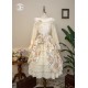 Miss Point Cat Rose Tea Multi-Tier Pleated Underskirt(Reservation/Full Payment Without Shipping)